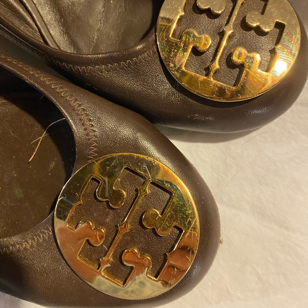 Tory Burch Size 10 Brown Classic Pumps